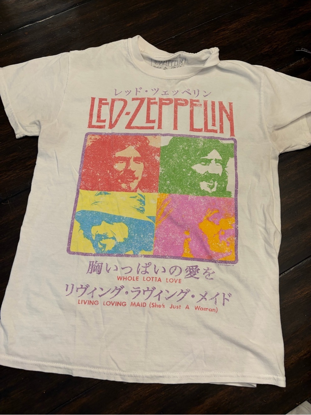 Led Zeppelin concert Short Sleeve t-shirt Japanese size small